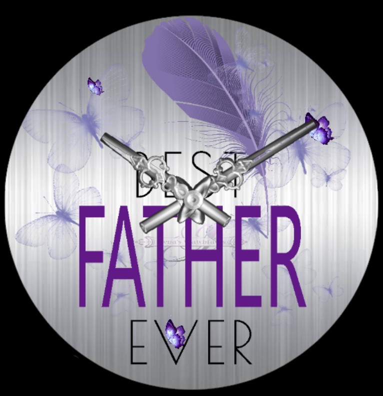 Clock Best Father ever 