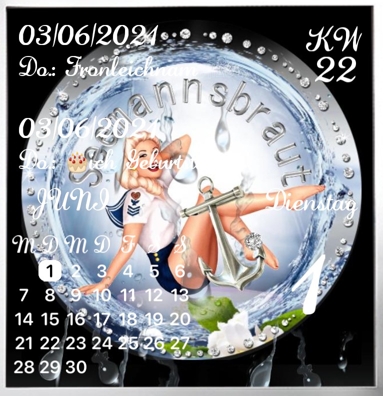 Kalender Seemannsbraut Luxus  1