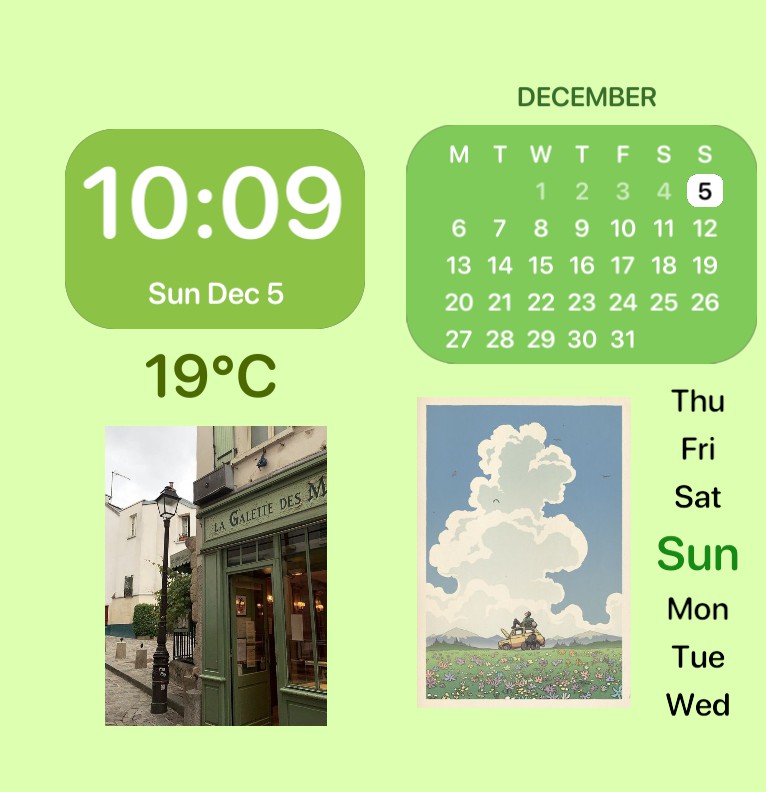 green
