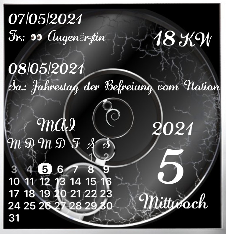 Kalender Marmor 