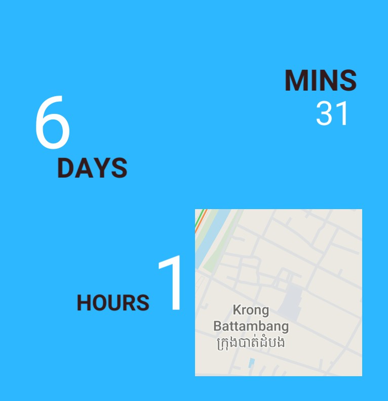 Countdown For Trip