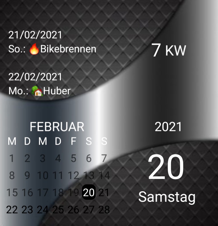 Kalender gross Serie Elegant 