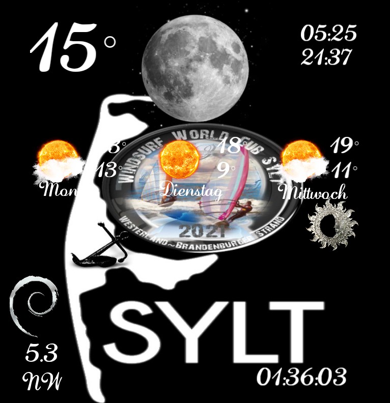 Widget Wetter Windsurf World Cub 