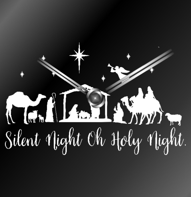 Clock Silent Night 