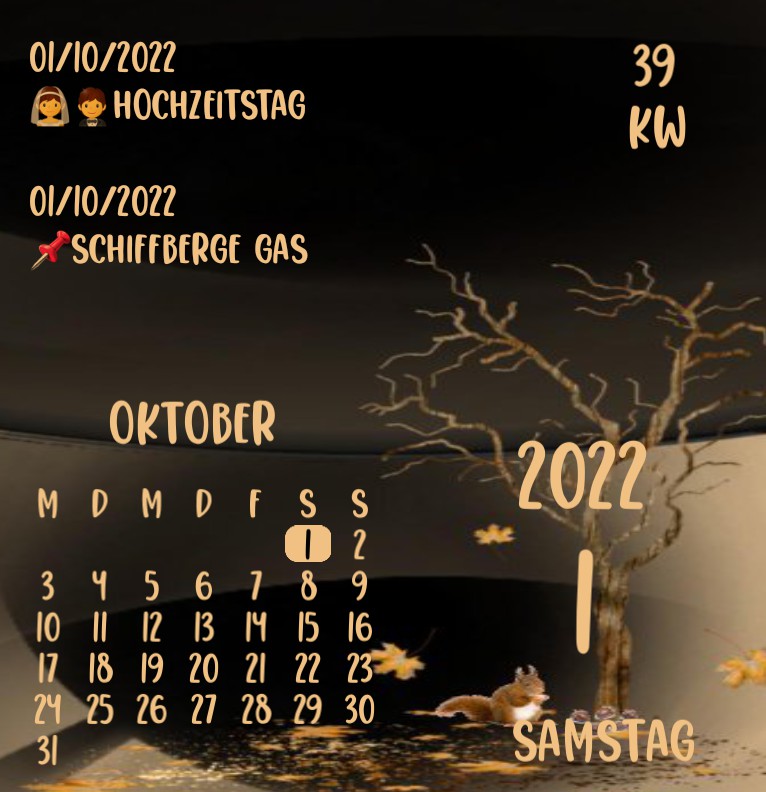 Kalender Eichhoernchen 