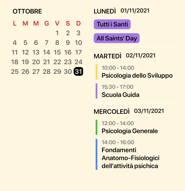 Agenda