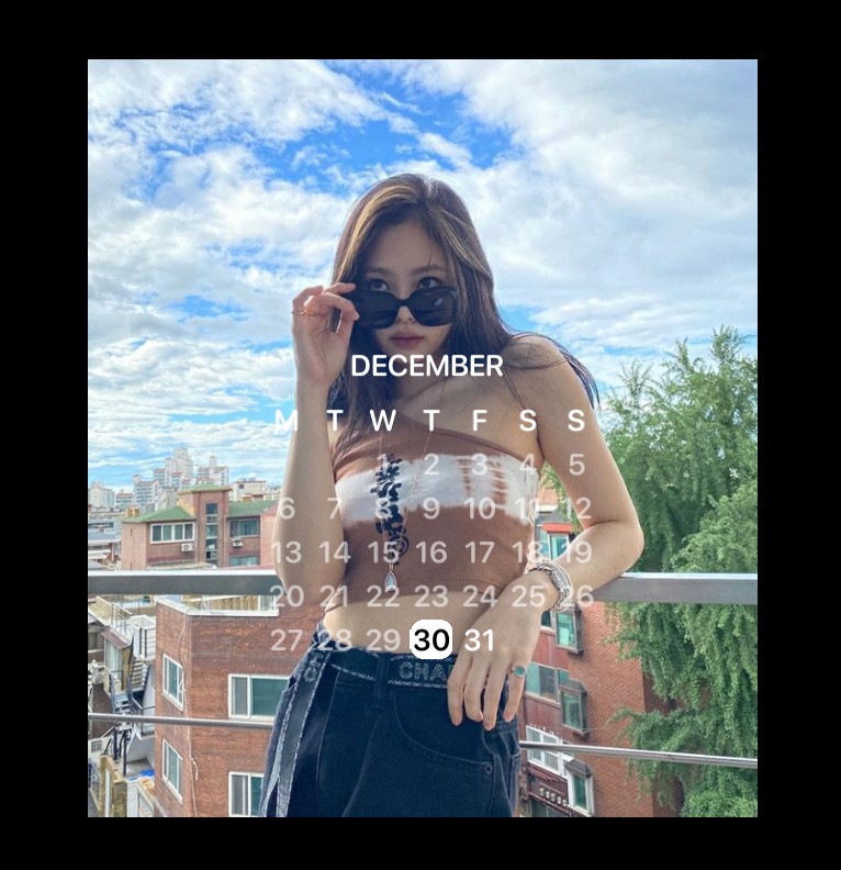 Jennie calender