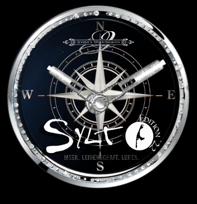 Clock Sylt Sie  Compass 