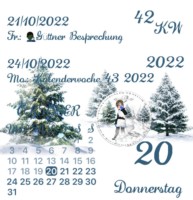 Kalender Ich Winter 