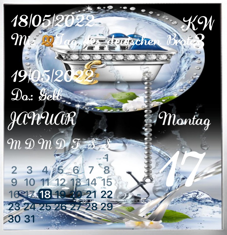 Kalender Diamanten Schiff 