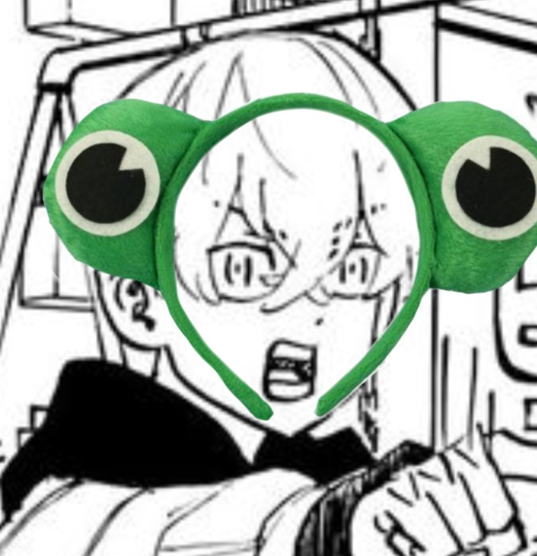 Chifuyu frog headband