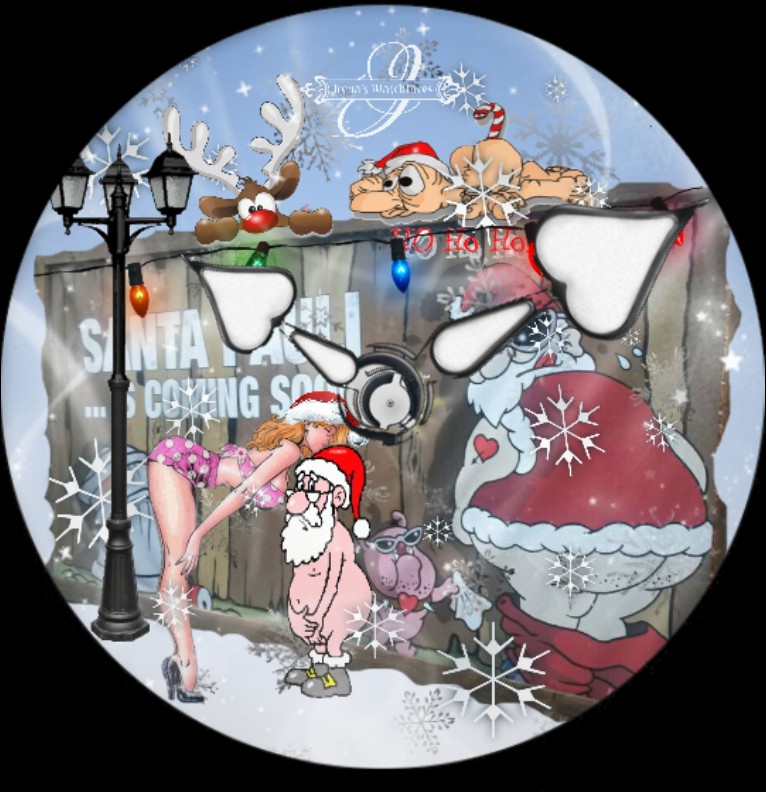 Clock SantaPauli Tag 