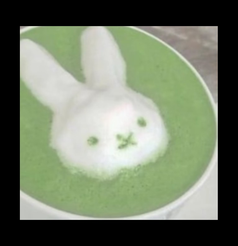 foam bunny :3