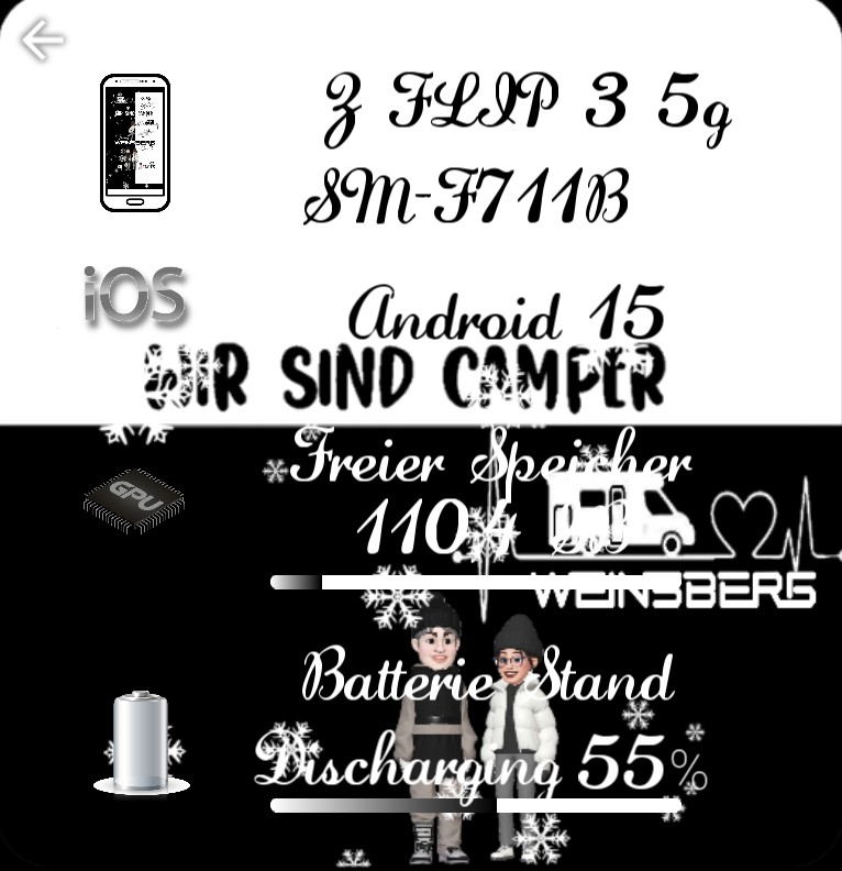 System Wir sind Camper BlackWhite Winter 