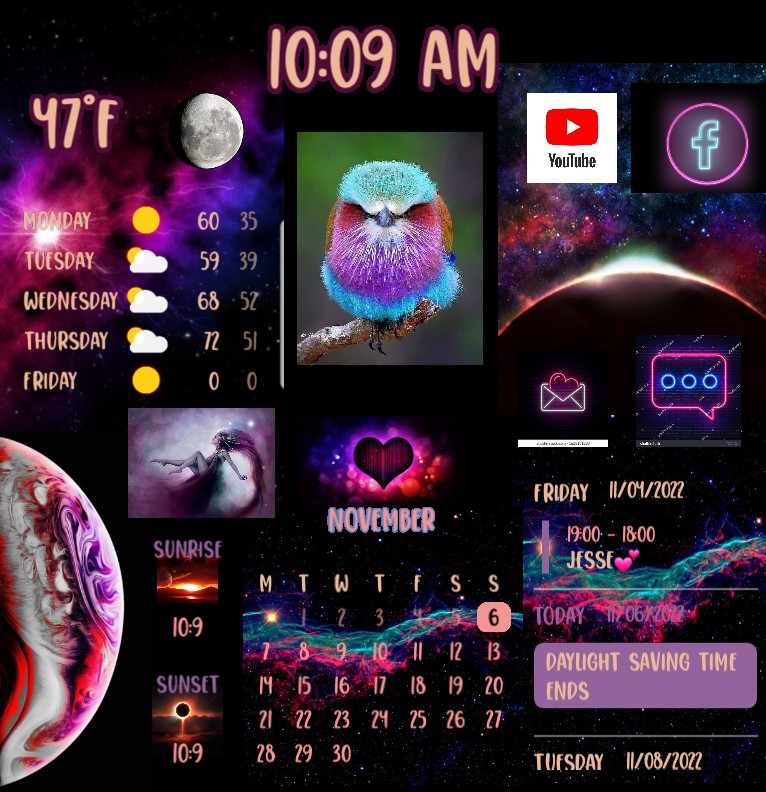 Neon space  Copy