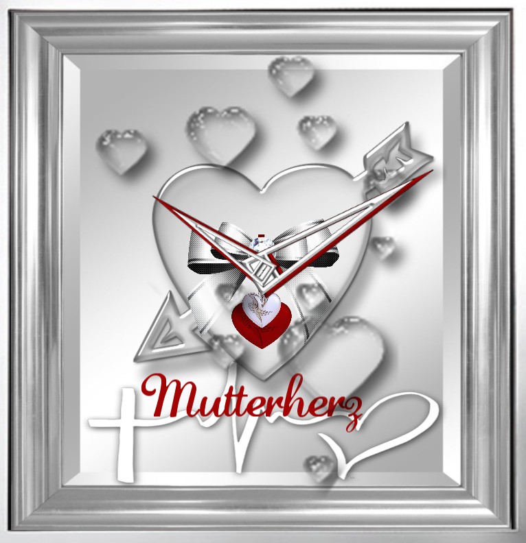 Clock Muttertag