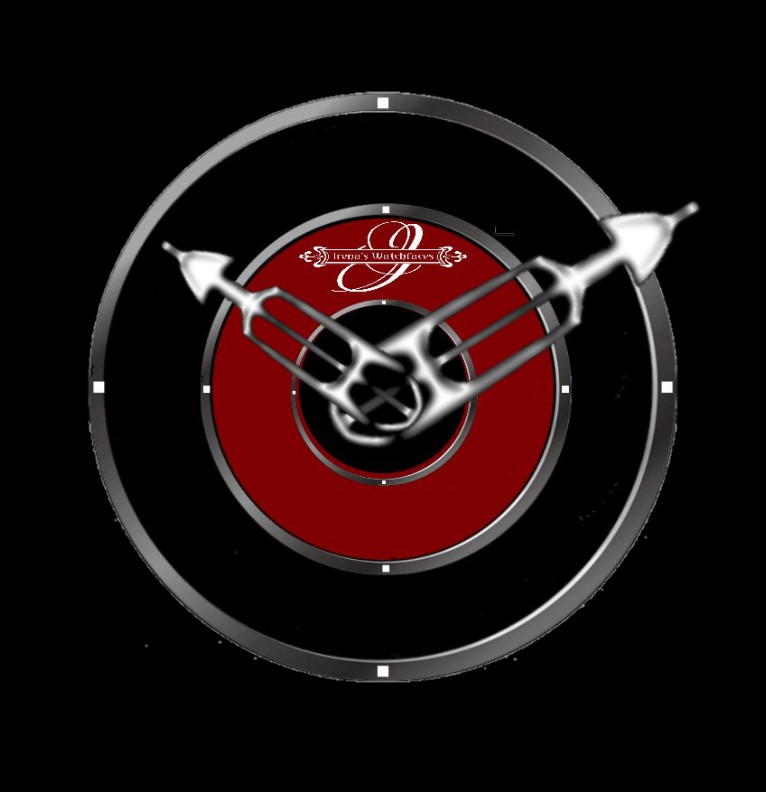 Clock Privat1 Red