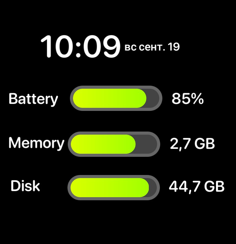 system status