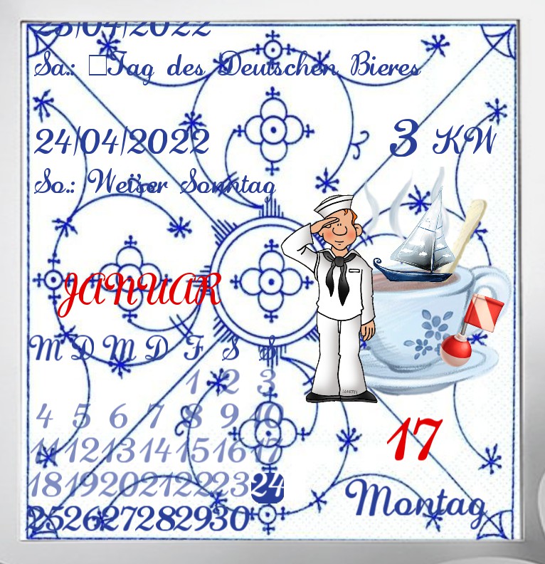 Kalender  Friesenmischung  
