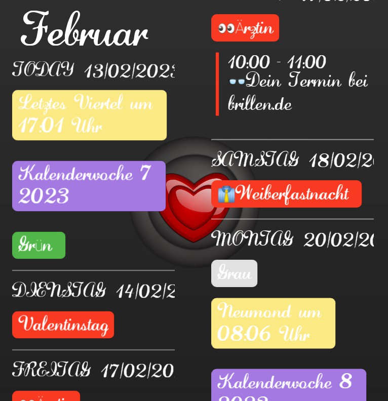 Termine  Love Time 