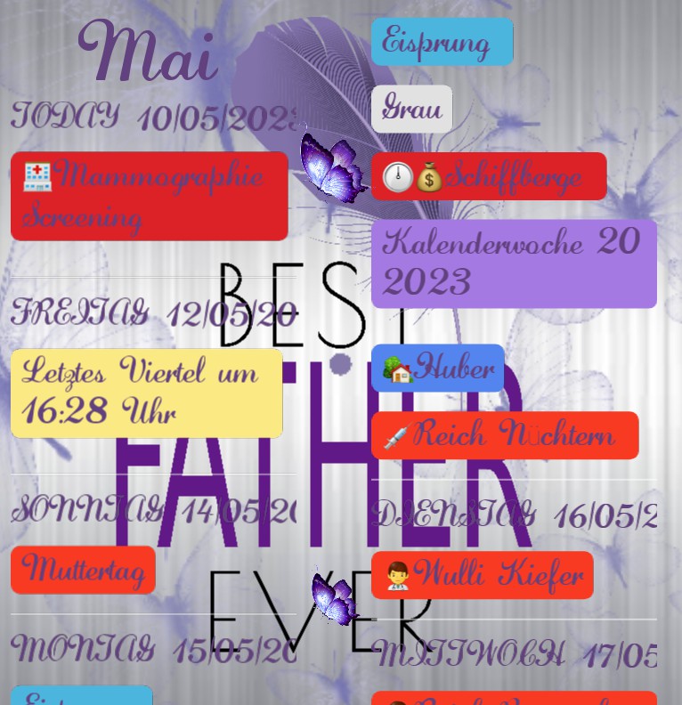 Termine Best Father ever 