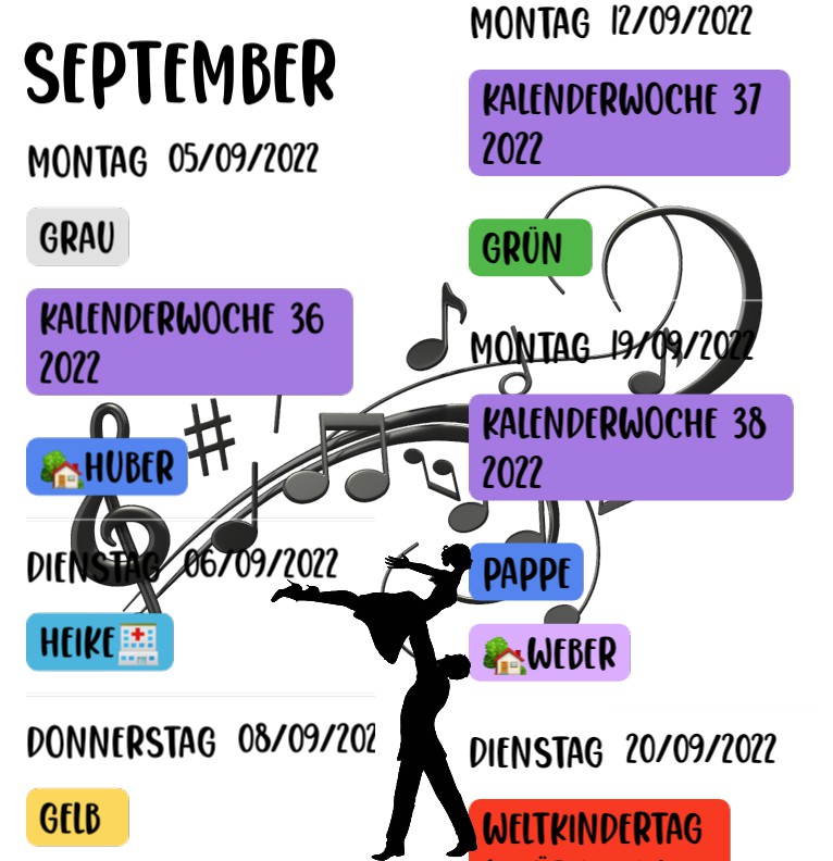 Agenda Dirty Dancing 