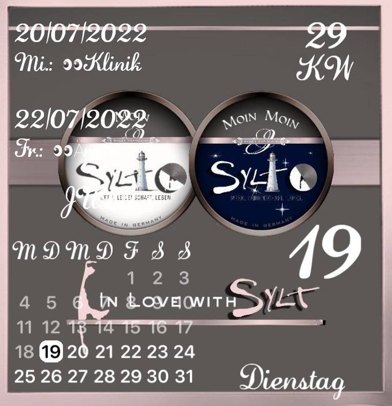 Kalender Sylt Inselspiel 