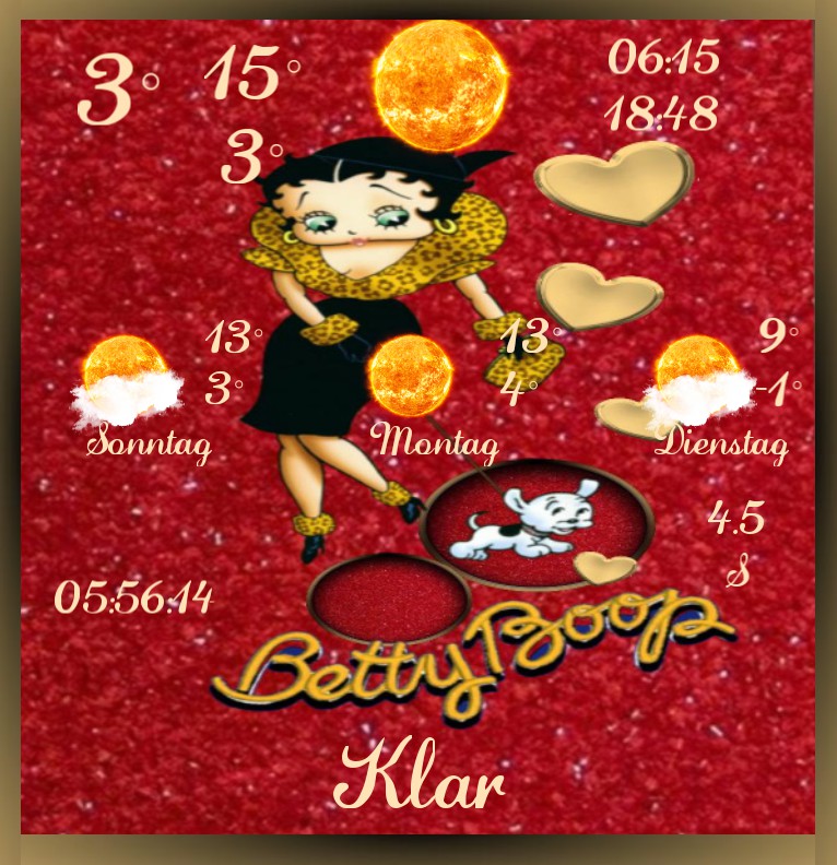 Wetter Betty boop 1
