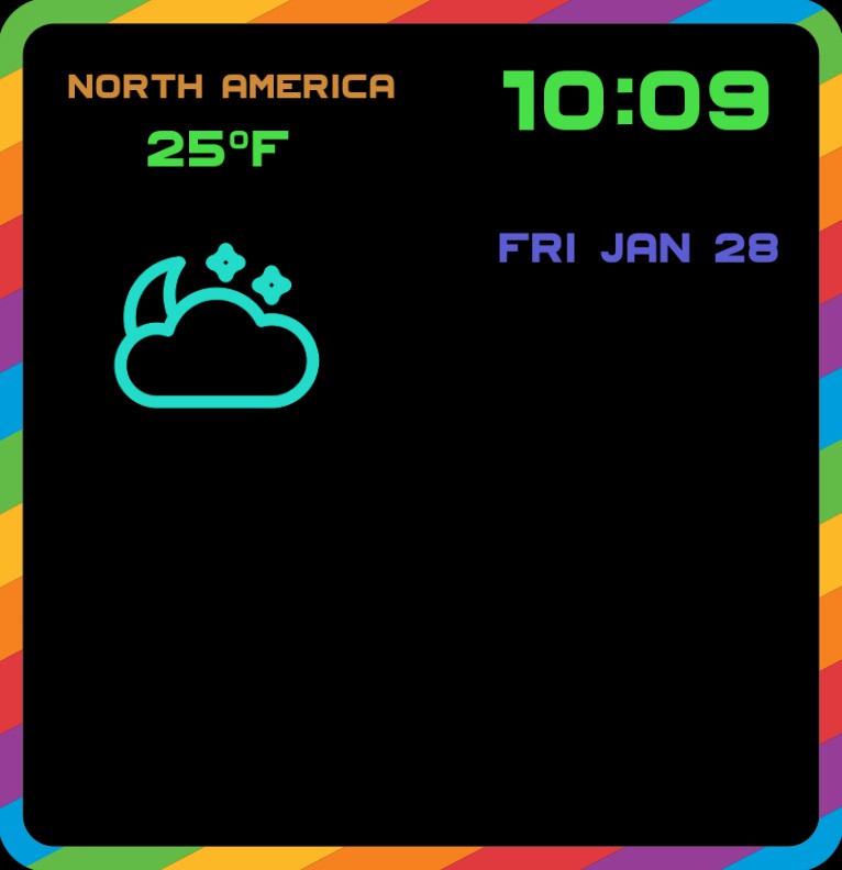 NA EAST WEATHER, TIME ETC.
