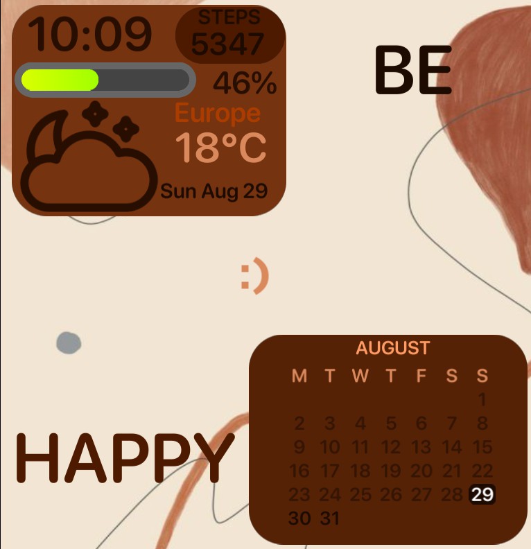 Brown widget