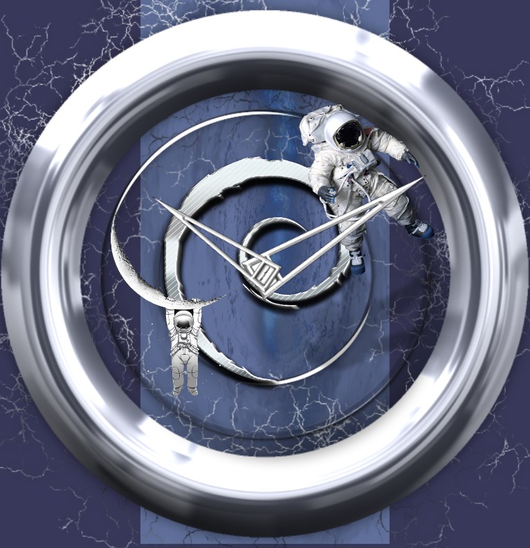 Clock Astronaut