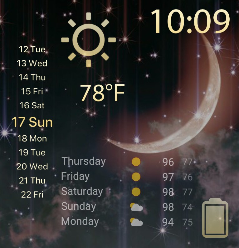 Moon and stars   Copy