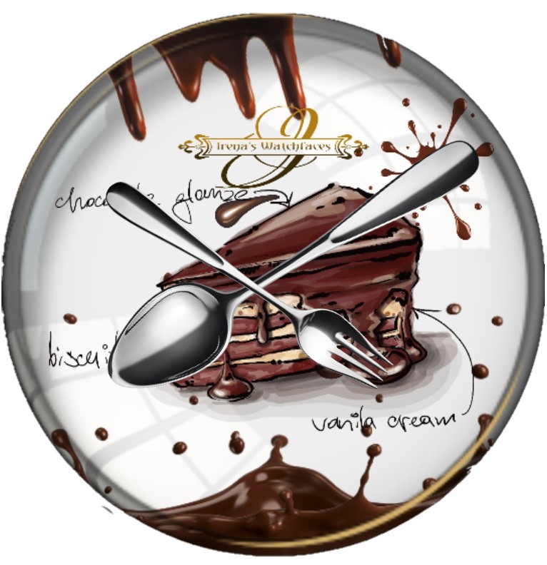 Clock Schokolade Torte 