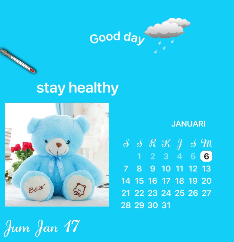 blue widget