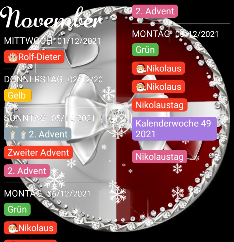 Termine Christmas Slider 