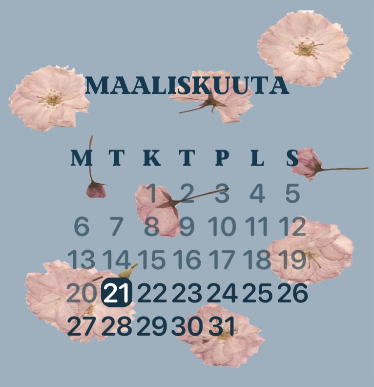 flower calendar 