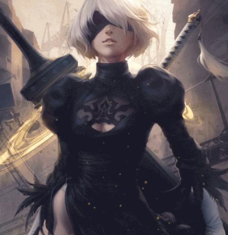 Nier automata gif widget