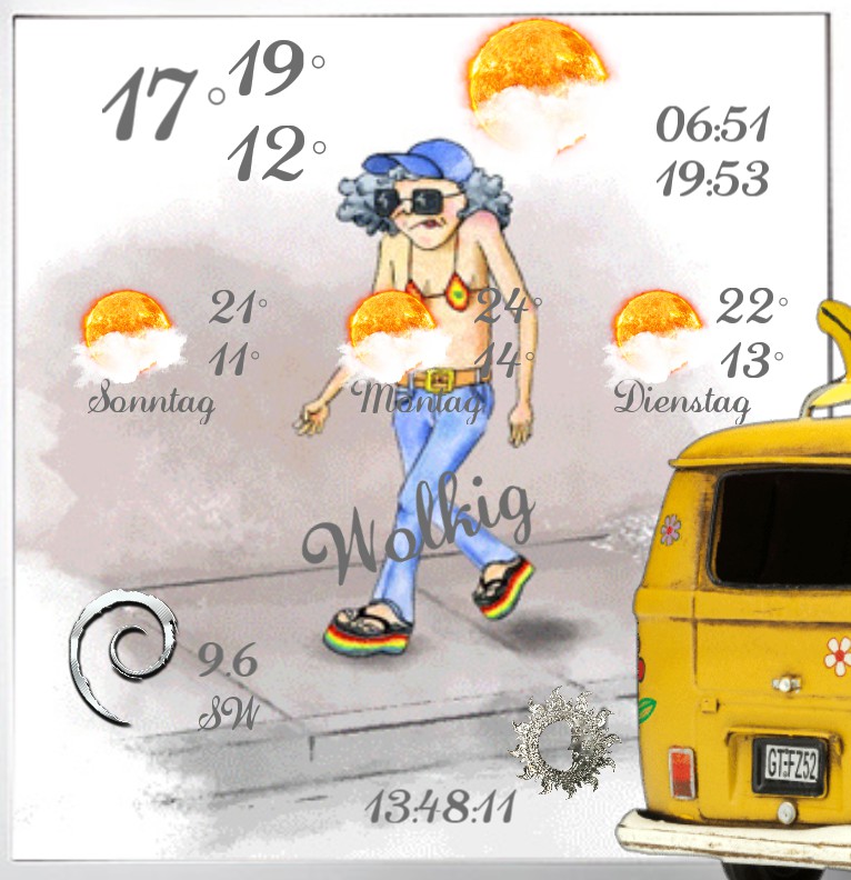 Wetter Hippie Step 