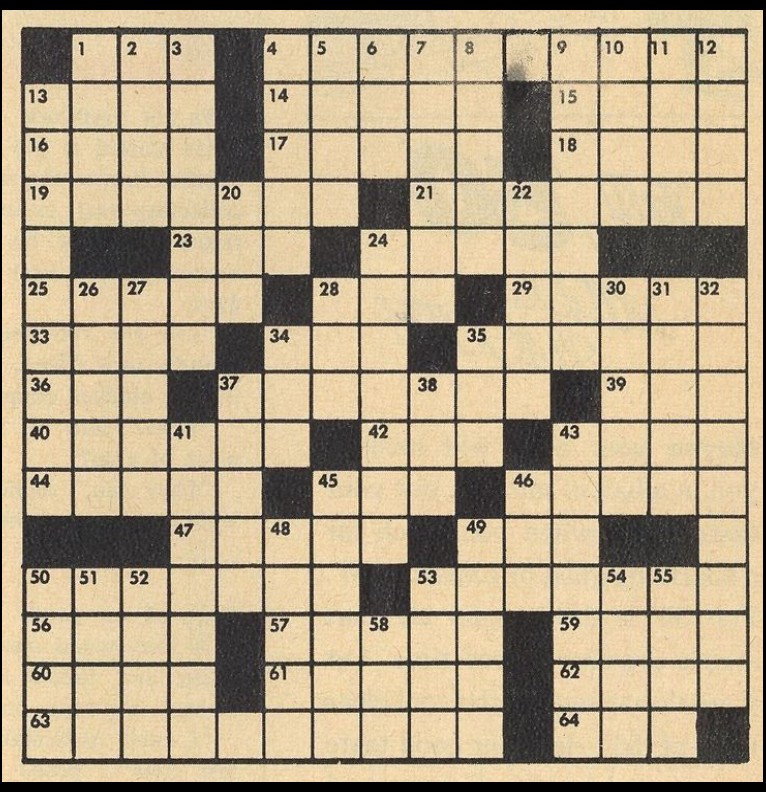 Crossword 