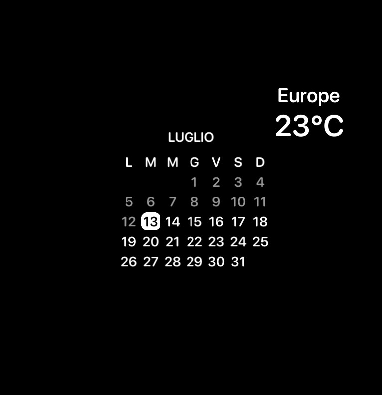 calendario gradi