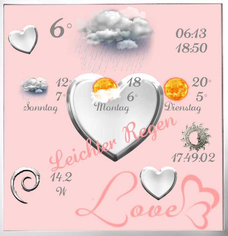 Wetter Love my Phone 
