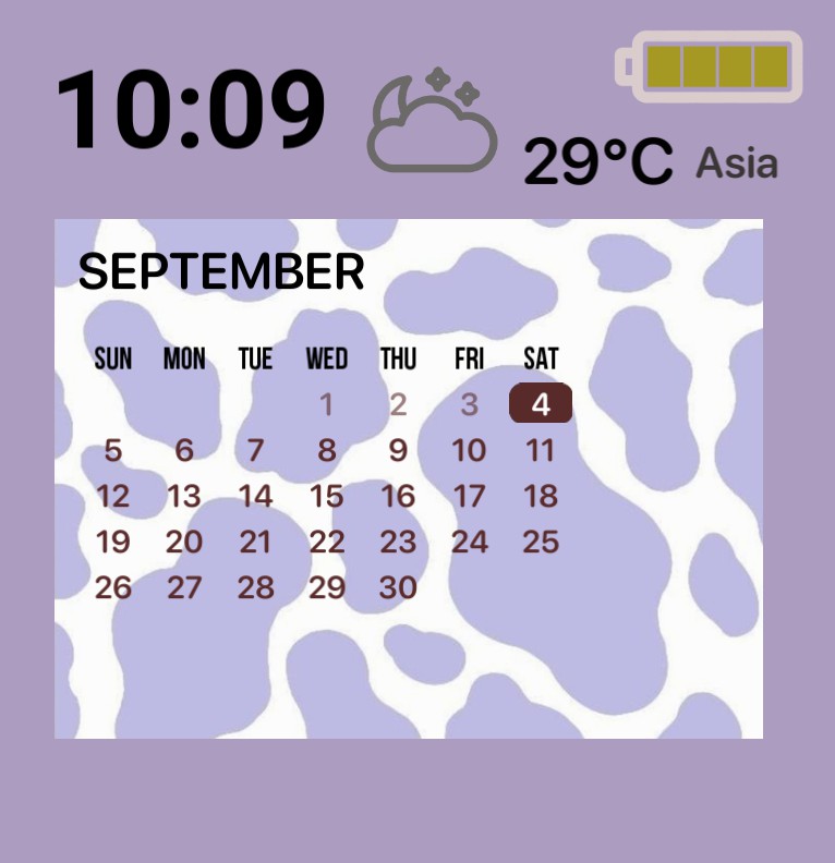 aestetic widget 