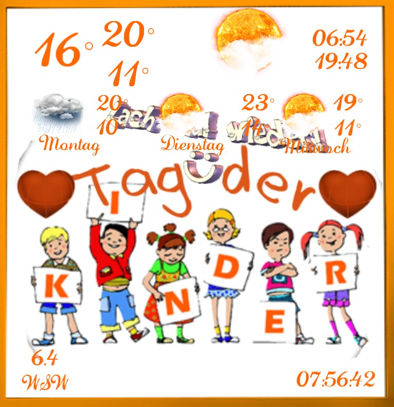 Wetter Kindertag 