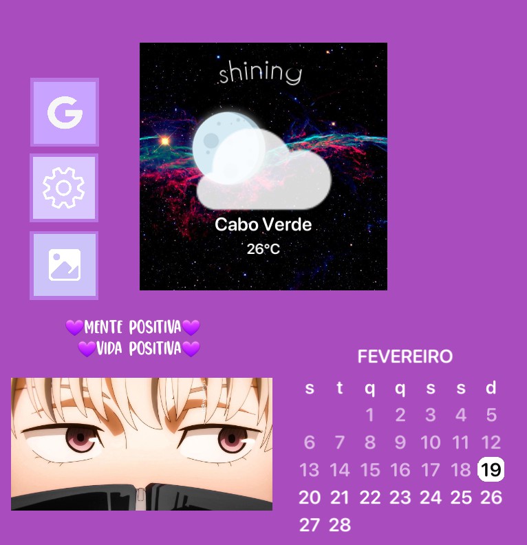 widget purple