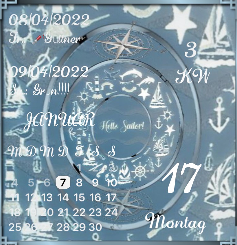 Kalender Hello Sailor 