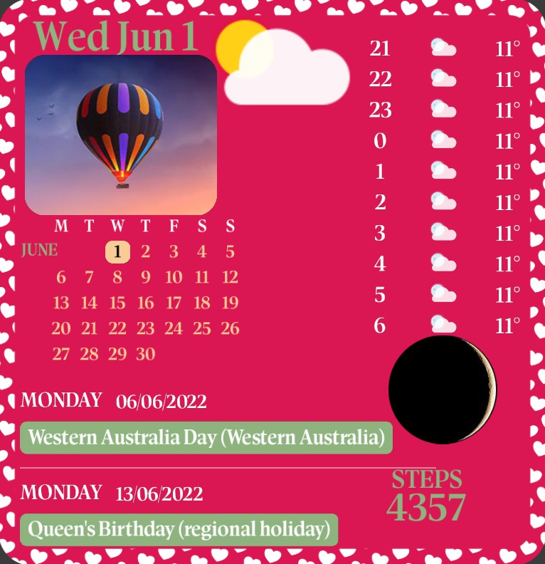 mega detailed widget