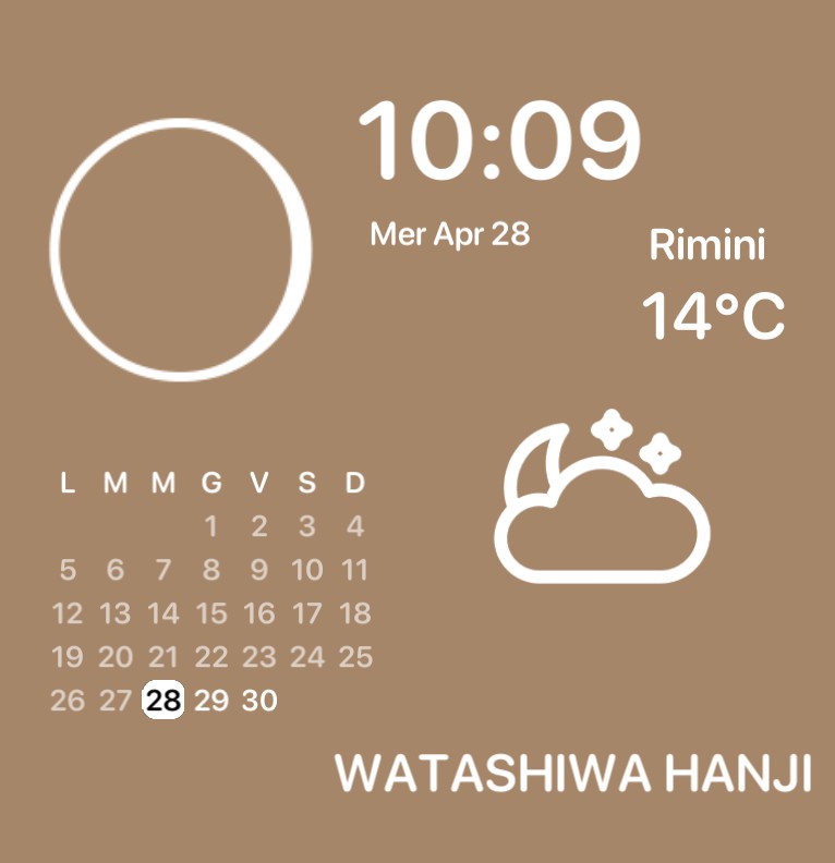 hanji zoe widget