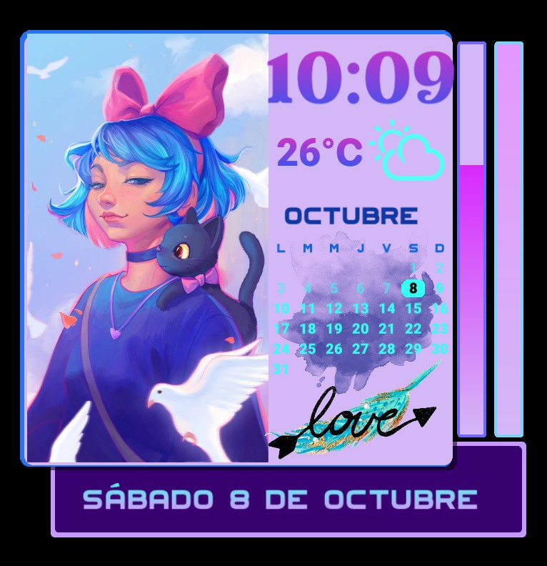 girl blue