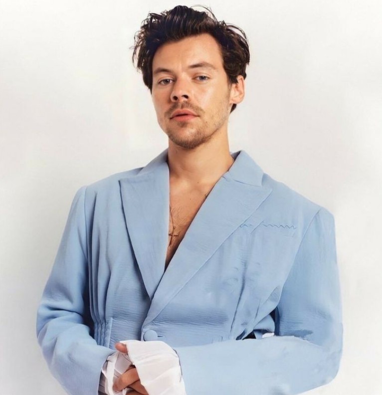 harry Styles blue