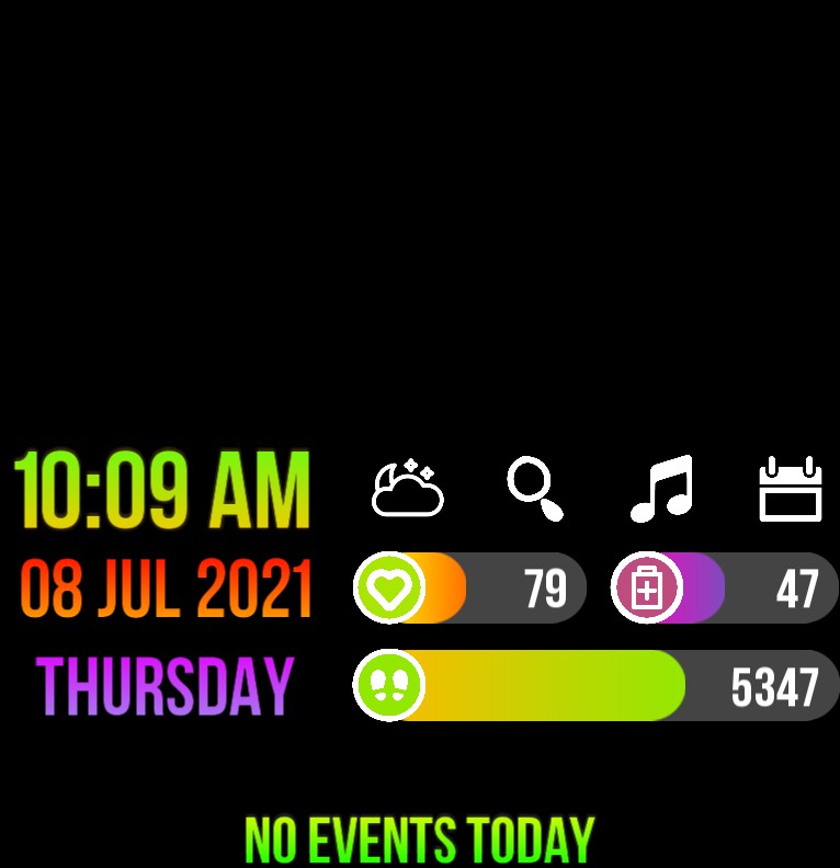 Neon Home Screen Mini